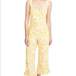 NEW Faithfull The Brand Kasbah Floral Jumpsuit